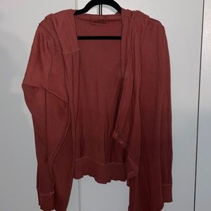 Burnt orange/red cardigan